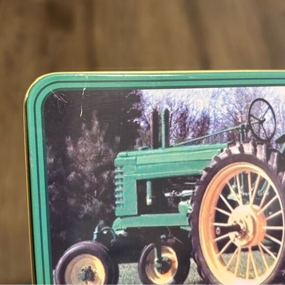 Vintage John Deere Collector Pocketknife Set with Tin Case Used as Display Only - Picture 9 of 9